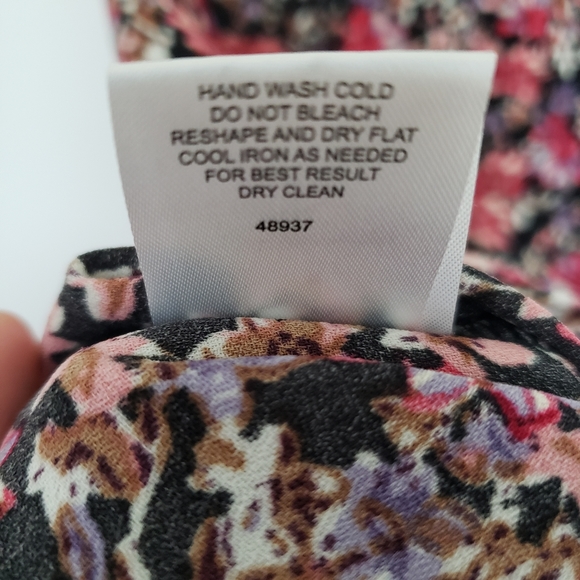 Floral Wrap Mini Dress - Picture 4 of 4